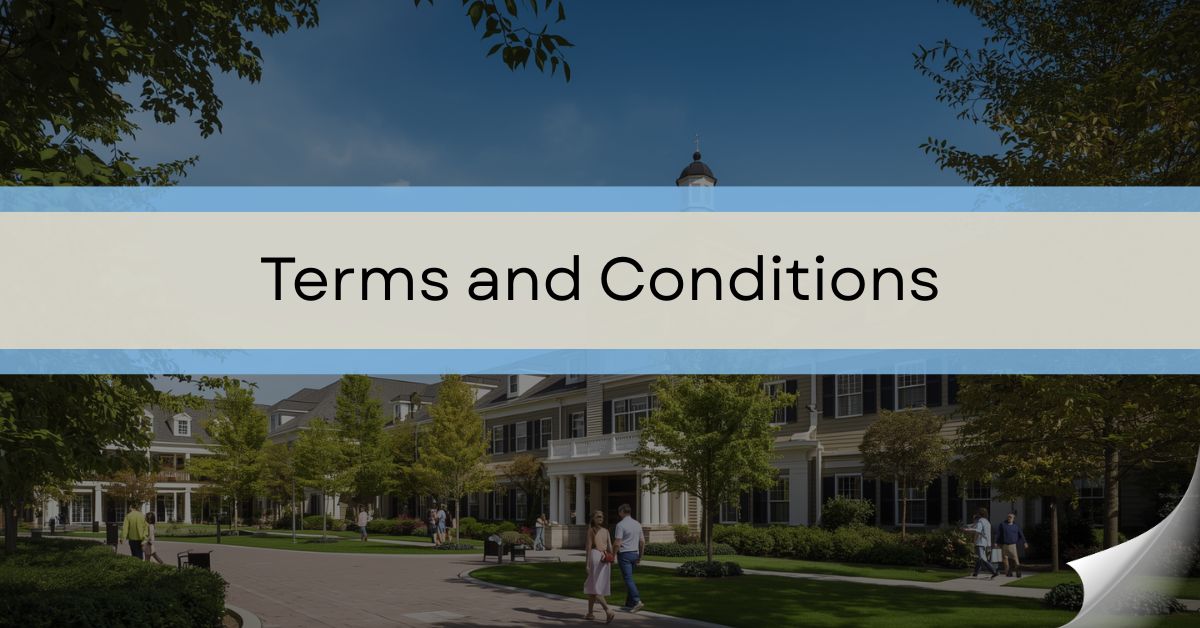 Terms and Conditions